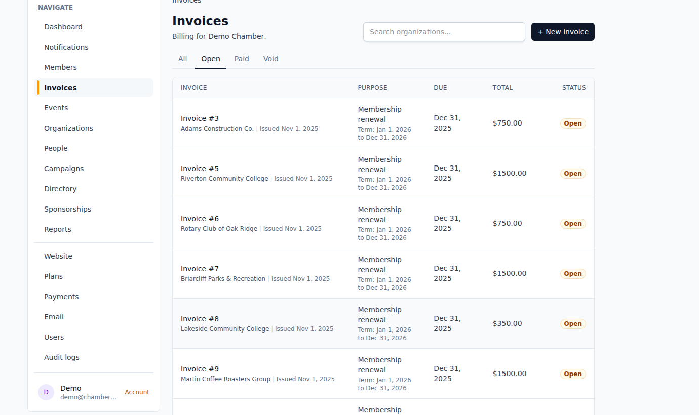 ChamberHive product updates