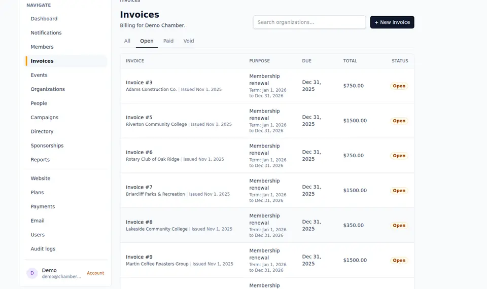 ChamberHive product updates