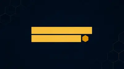 An illustration of two horizontal bars of slightly different lengths aligned above one another, with the difference between them marked by a small hexagon.